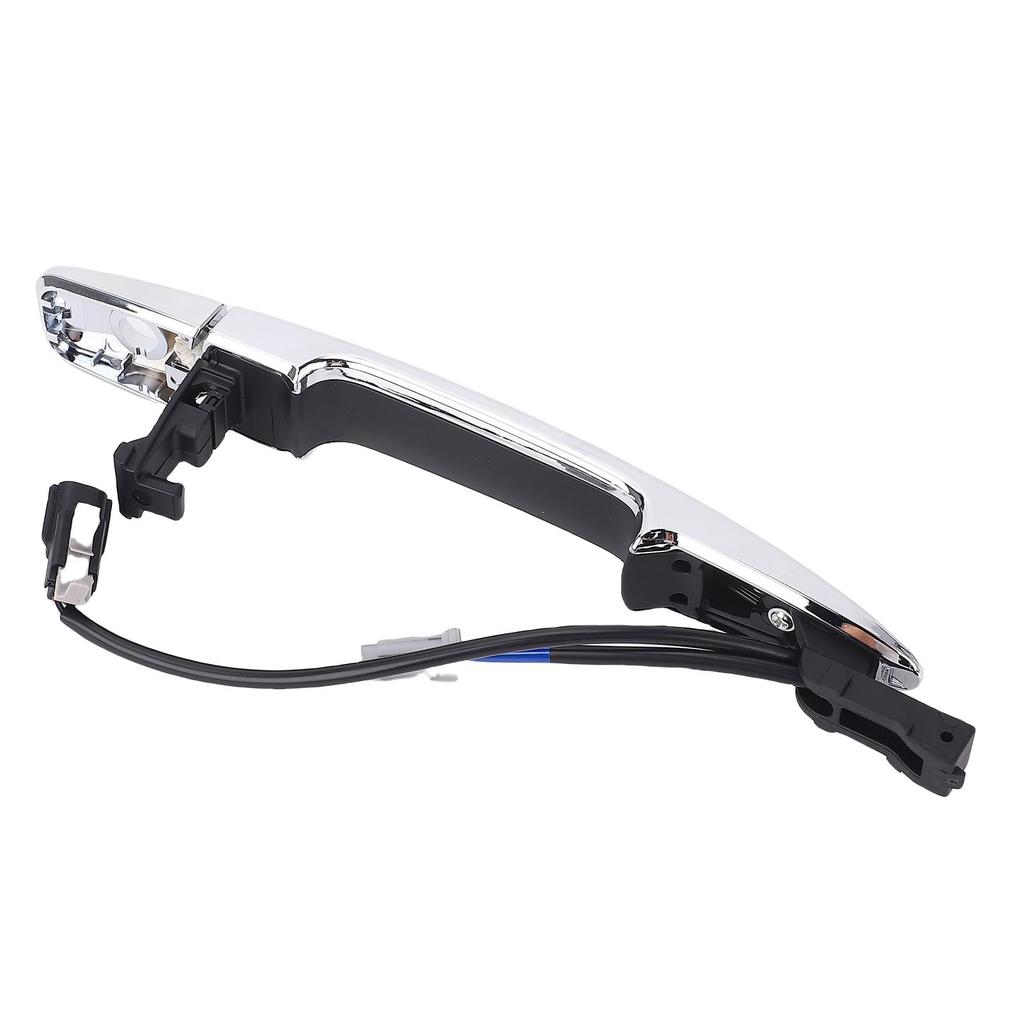 Car Front Exterior Door Handle High Strength ABS Plastic Modern Replacement for Maxima Murano Sentra Left with Hole: