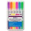 Bible Highlighters Set of 6 Non Bleed Unique Wax Tip Color Coded Smooth Application Ideal Bible Study Journaling and Notes