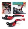 Clutch Lever Set for CBR250RR CBR250 RR 2019-2021 Motorcycle Clutch Brake Lever Expandable Adjustable Folding Lever Handlebar Hand Grip (4)