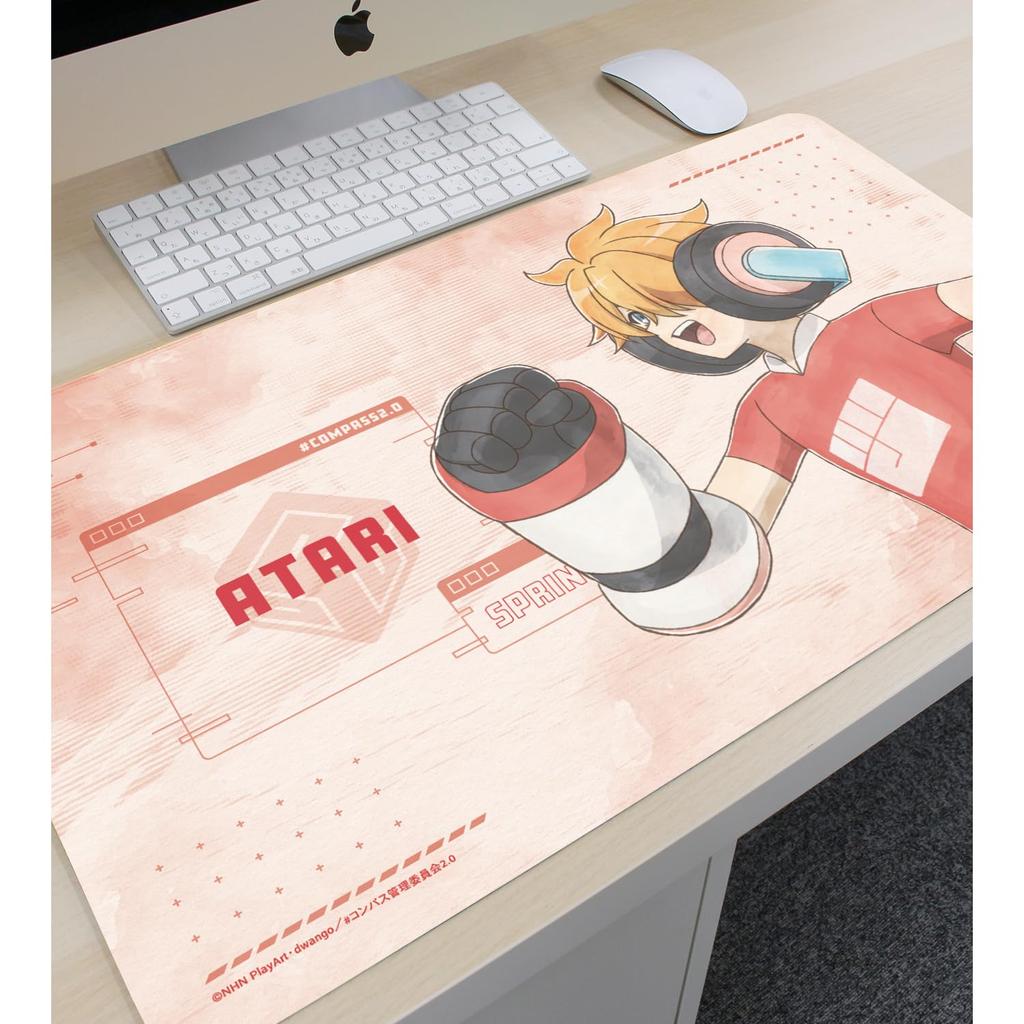 Compass Combat Providence Analysis System Original Illustration of Atari Walking mat 2.0 Cross-shaped Ver. Multi-desk