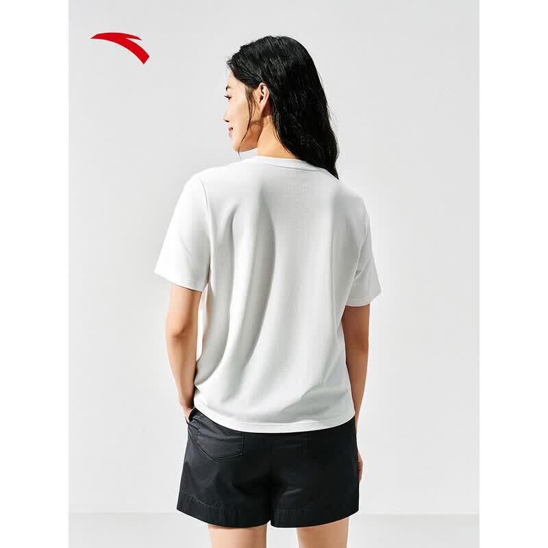 ANTA Women's Ice Silk Short Sleeve Sports T-Shirt
