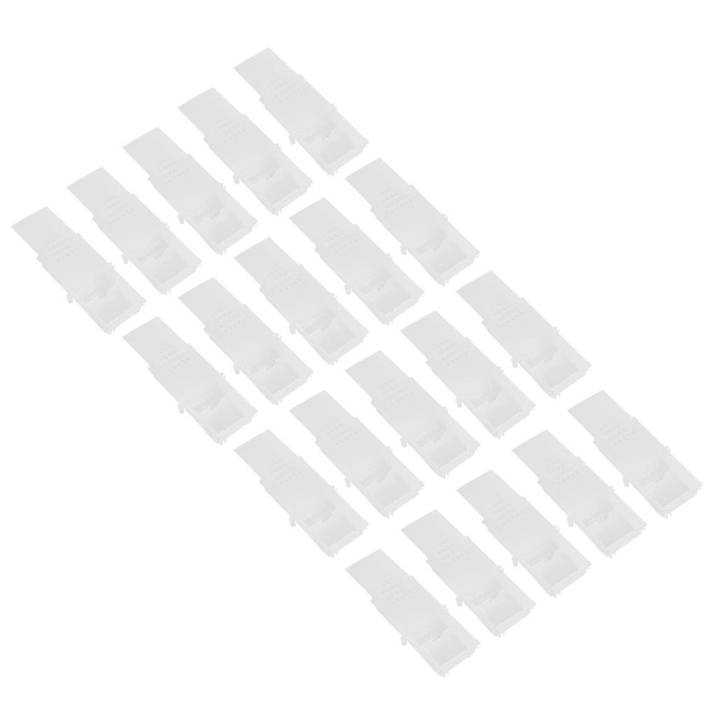 20 шт. Транспортные клетки для пчелиных маток, прозрачный ящик для отлова, инструмент для пчеловода, пчеловодческое оборудование