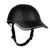 Bicycle Helmets Baseball Cap Motocross Electric Bike ABS Leather Cycling Safety Helmet with Adjustable Strap for Adult Men Women