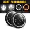 7-Inch Car Led Headlights Waterproof Off-Road Headlights Motorcycle Led Lights Car Off-Road Full Circle