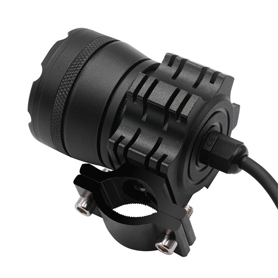 2 ШТ 180 Вт 6500K 7800 ЛМ Универсальный Сплав Алюминия 9 Светодиодных Чипов CREE Мотоциклетные фары Лампа Мотоциклетная Водонепроницаемая