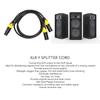 3 Pin XLR Splitter Cable Noiseless XLR Audio Y Adapter Cable XLR Y Cord  Speaker Connection