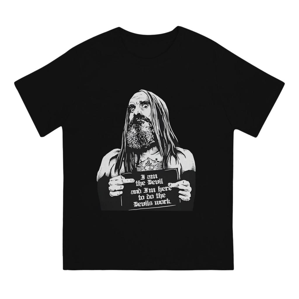 Men Read This Blackboard T Shirt Captain Spaulding Pure Cotton Clothes Funny Short Sleeve Crew Neck Tee Shirt Gift Idea T-Shirts