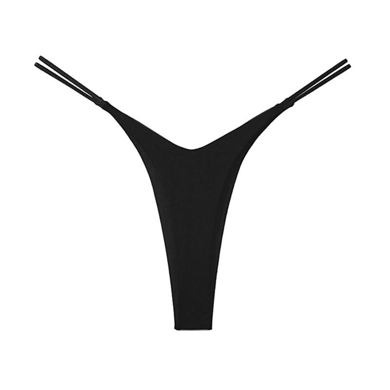 CINOON Sexy Low-Rise High-Slit Seamless Thong for Women