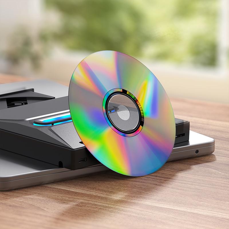 Внешний многофункциональный DVD-резак USB/Type-C с поддержкой карт SD/TF