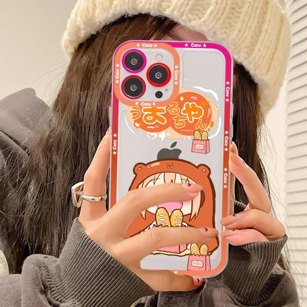 Чехол для телефона с аниме Himouto Umaru-chan Для iPhone 15 13 14 Pro Max XS XR 12 11 Pro 13 Mini Мягкий прозрачный задний чехол