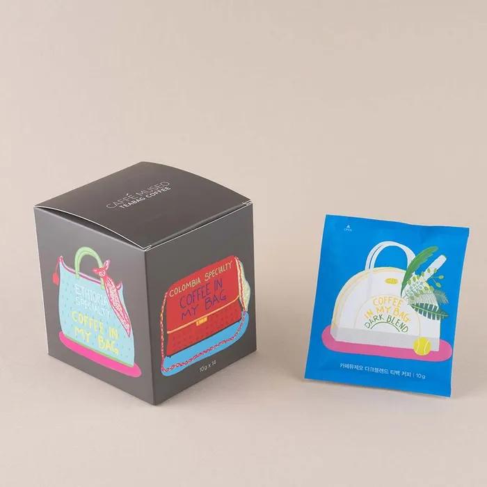 Кофе в пакетиках Cafe Museo Dark Blend 14 шт.