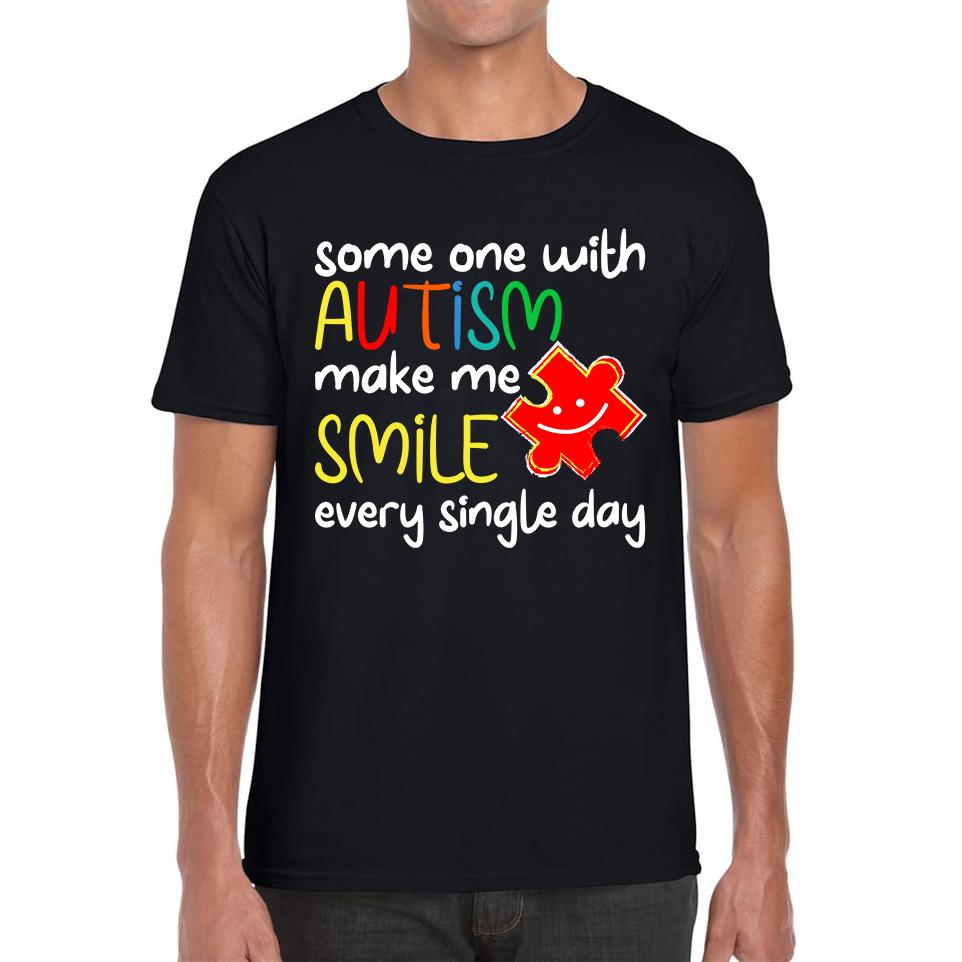 Autism Awareness Quotes Unisex Mens T Shirt Womens Tops Tees
