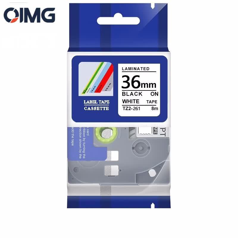 OIMG Compatible Label Tape for Brother TZe Series