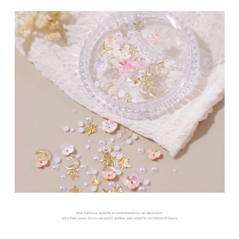 1 коробка, макияж для глаз, украшение для лица, бабочка, алмаз, жемчуг, клей, стразы, блестки, сделай сам, украшение для дизайна ногтей