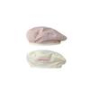 Flat Women Beanie Hat Solid Color Octagonal Caps Casual Double-sided Beret  Women