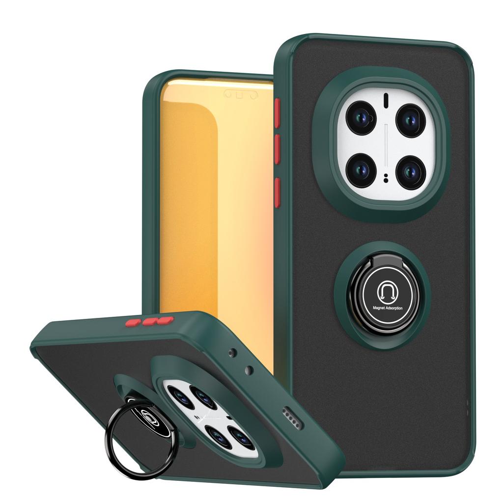 Матовый магнитный чехол-броня для Huawei Honor Magic 7 Pro с кольцом-держателем, чехлы для телефона Magic7Pro, накладка