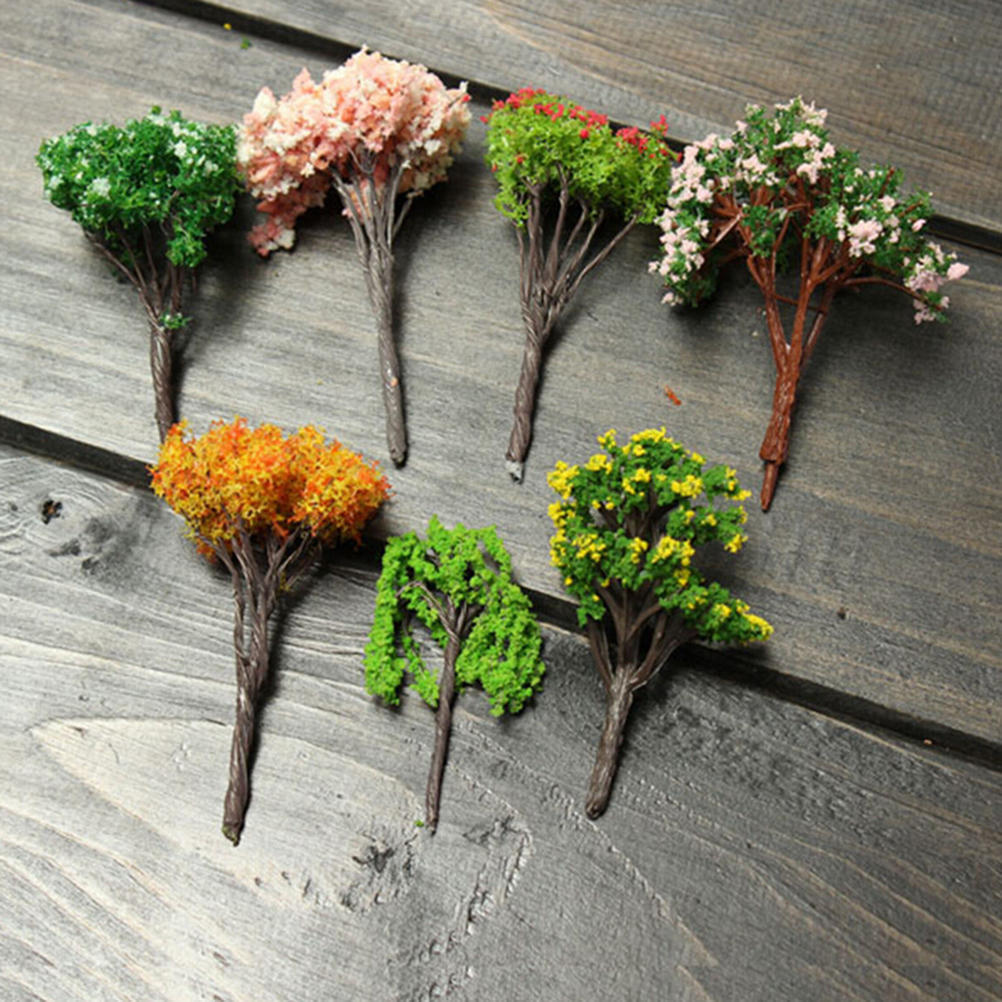Trees For Miniature Fairy Garden Ornament Dollhouse Plant Pot Figurine Diy Craft