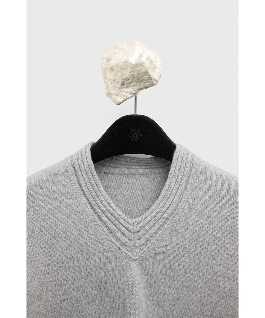 YOUTH Cashmere Cricket Knit - Melange Gray