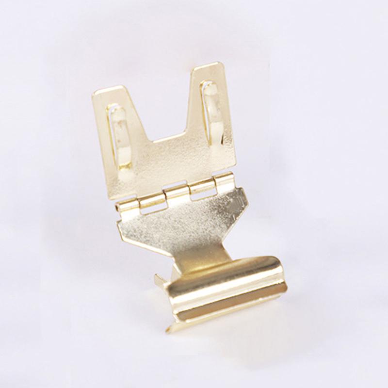 Metal Clip Shelf Edge Sign Holder, Standing Food Label Price Tag Display Stand Menu Clip On