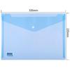 Deli 5505 A4 Transparent Waterproof Document Folder