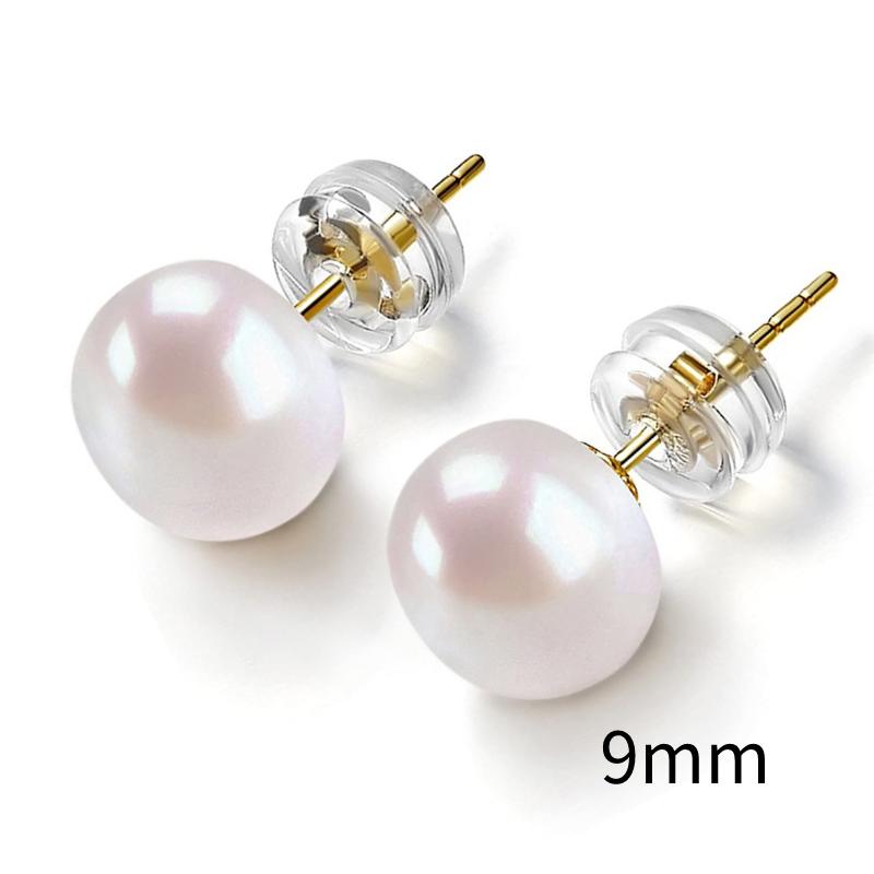 CAOSHI Elegant Versatile Stud Earrings Female Simulated Pearl Accessories for Daily Life Graceful Jewelry for Wedding Ceremony