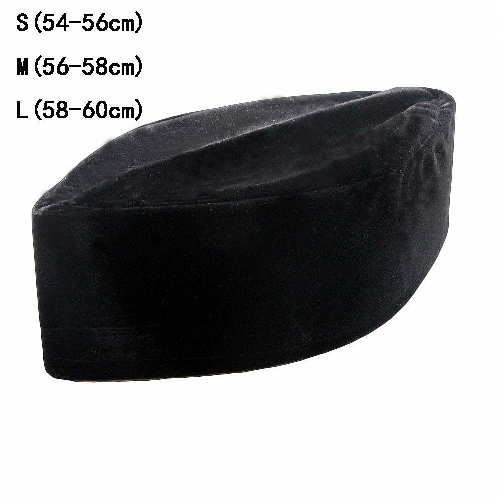 Cotton Muslim Hat Black India Caps Saudi Arabian Musliman Turban Islam
