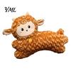 Plush Doll for New Year Chinese Zodiac Running Sheep Pillow, 24 Inch Lunar Festive Room Ornament Decor Sofa, Soft Fluffy Throw Cushion, Lucky