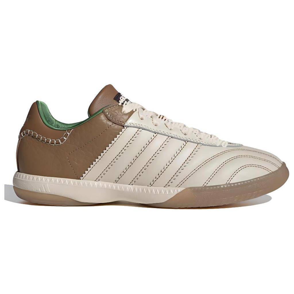 Wales Bonner x adidas Samba Millennium Nappa Pack - Wonder White Brown Unisex Sneakers Cream IF6703