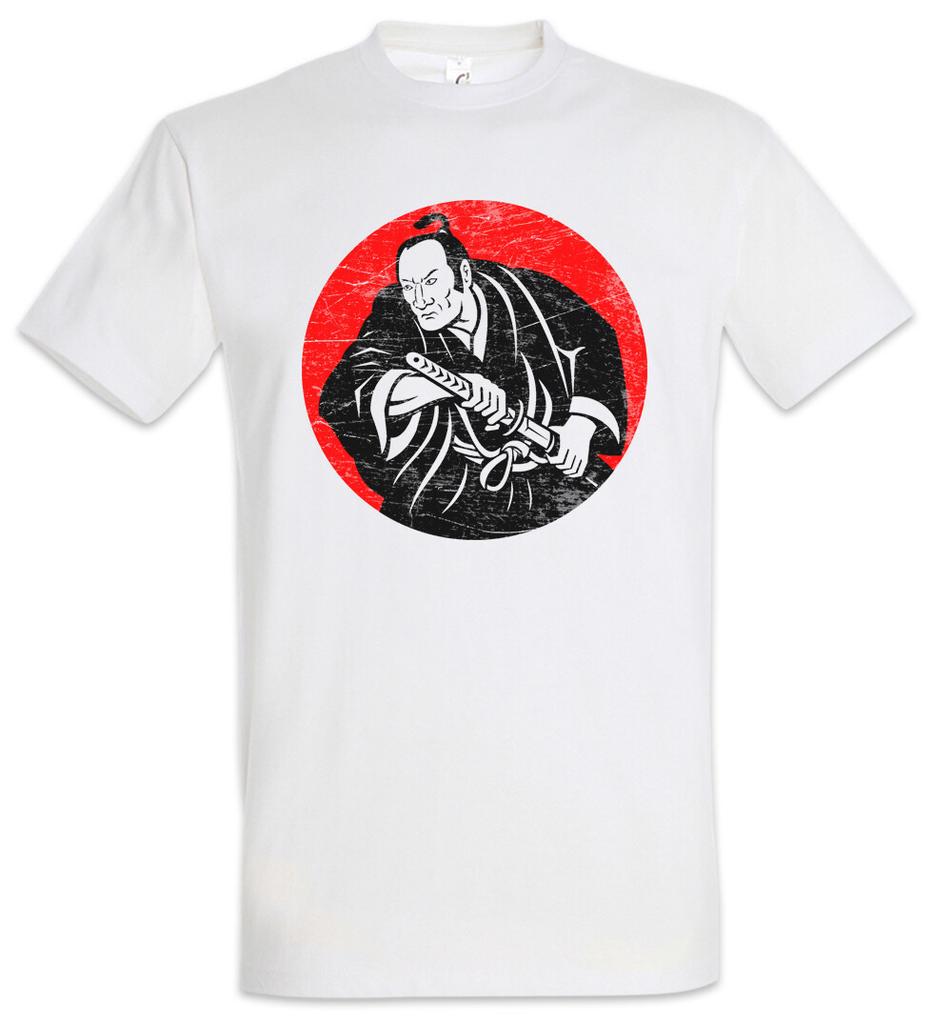 Unmasked Samurai Mens T-Shirt Mens Womens Tees Top Ninja Bushido Banzai Warrior Armor Helmet