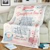 Daughter In Law Blanket, To My Loving Daughter In Law, Personalized Mother In Law Gift, Wedding Gift, Birthday Gift For Daughter In Law