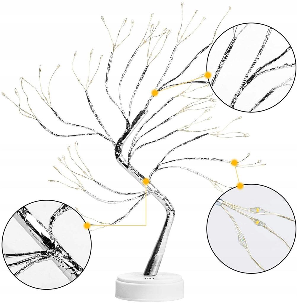 Led Tree Decorative Christmas Happiness Lights Decoration For Holidays Xxl