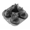 Shark Ice Ball Mold 4 Grids Ice Maker Funny Popsicle Molds  for Summer