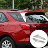 Автостайлинг Задний Спойлер Боковая Треугольная Накладка Отделка Рамки Окна Для Chevrolet Equinox Третьего Поколения GE 2017 2018