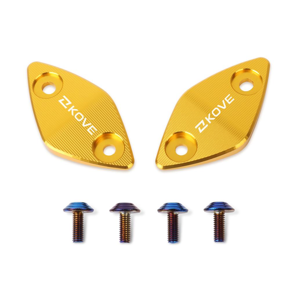Motorcycle Rearview Mirrors Seat Decorative Cover Mirror Base For KOVE 450RR 350RR 450 RR 350 RR