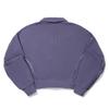 Li Ning Retro Sports Series Loose Pullover Sweatshirt Women Sweatshirt Mist-Blue Purple AWDVN44-4