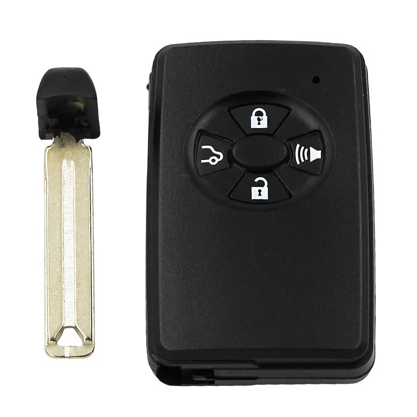2/3/4/5 Кнопочный Корпус Брелка для Ключа Зажигания Для Toyota Noah Estima Previa Corolla Axio Allion Vios Corolla С Вставным Ключом