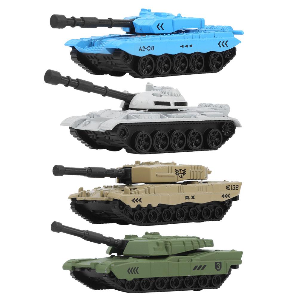 4 шт. Сплав   Модель Высокая симуляция Декорация Военная   Модель Игрушка для Ребенка