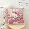 Cartoon Fanart Pink Flower Cute H-Hellokitty Comfort Soft Hogar Pillowcase For Sofa Living Room Bed Home Decor Protective Covers