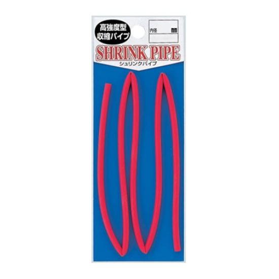 Toho Industry Shrink Pipe, Red, 3.2mm