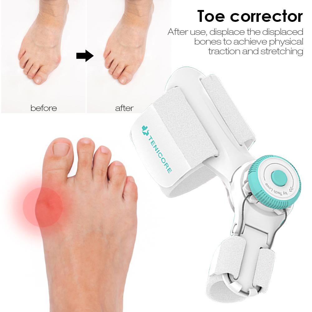 Unisex Foot Hallux Valgus Braces Relieve Pain with Knob Thumb Bursitis Splint Rotatable Adjustable Daily Wear for Foot Supplies