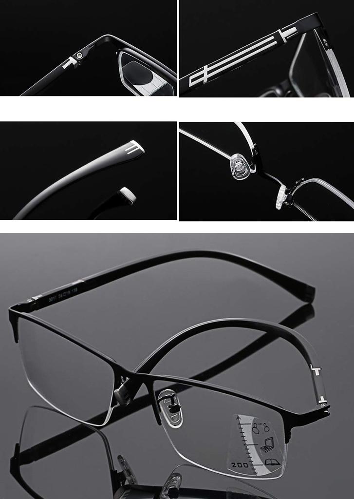 Чтение устойчивый к вредному для под светом и в помещении [PLOPLO] Диммируемый, обесцвечивающийся, бифокальный, прогрессивный, мультифокальный, очки, лучи, рыбалка,