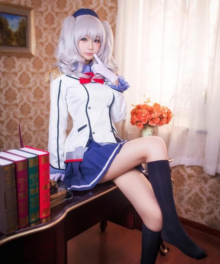 [Milky Time] Косплей-форма Касима из Kantai Collection с париком