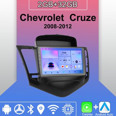 Android Carplay автомобильное радио для Chevrolet Cruze 2008-2012 мультимедийный проигрыватель головное устройство стерео GPS навигация BT WIFI 2+32 ГБ