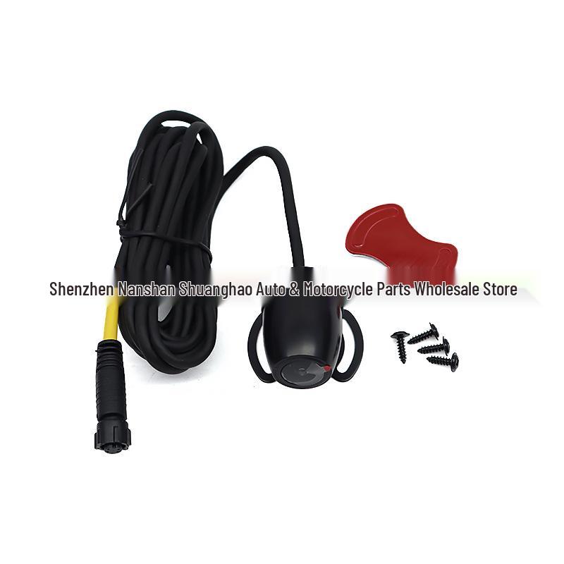 Видеорегистратор SH-X03 для электромобилей с Android Auto, двойной камерой, мониторингом давления в шинах и GPS.