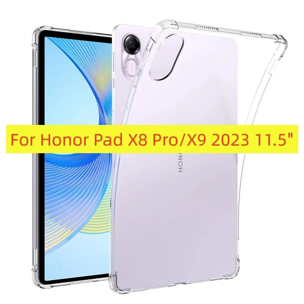 Прозрачный чехол из ТПУ для HuaWei Honor Pad X9 2023, чехол 11,5 дюймов, силиконовый мягкий чехол для Honor Pad X8 Pro 11,5 дюйма, чехол ELN-W09/L09