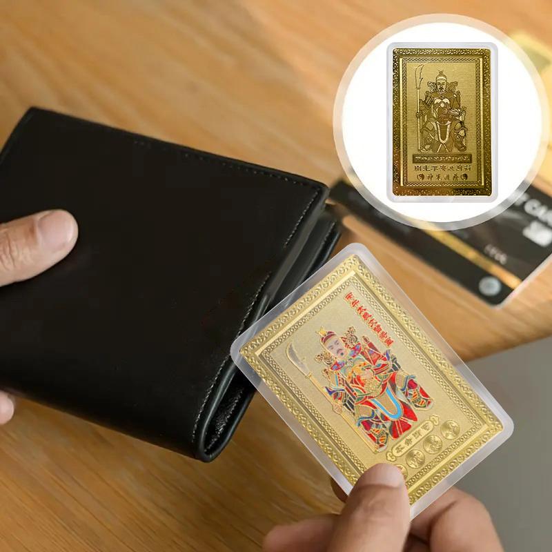 2026 Карта Мини Тай Суй Год Лошади Фэн-шуй Благословение Карта Амулет Безопасность Здоровье Богатство Портативная Статуэтка Защитный Подарок Домашний Декор