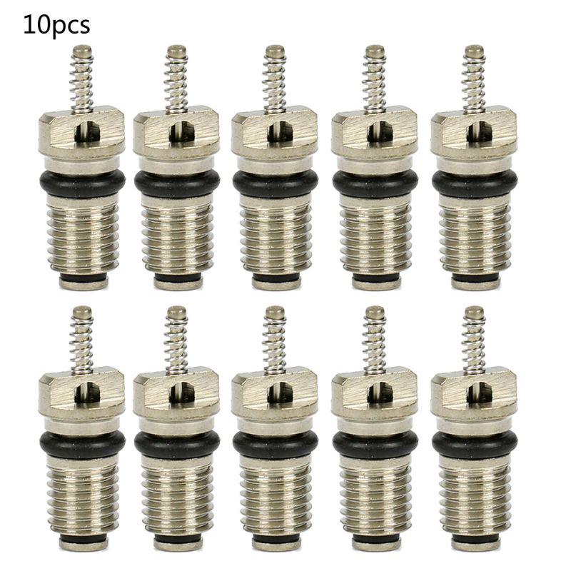 10Pcs AC R134A Valve Core Automotive Car Air Conditioning Cores Needles Repair