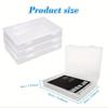 1Pc Transparent Storage Container Plastic Dustproof Box Stationery Jewelry Portable Large Capacity A4 A5 File Organizer Supplies