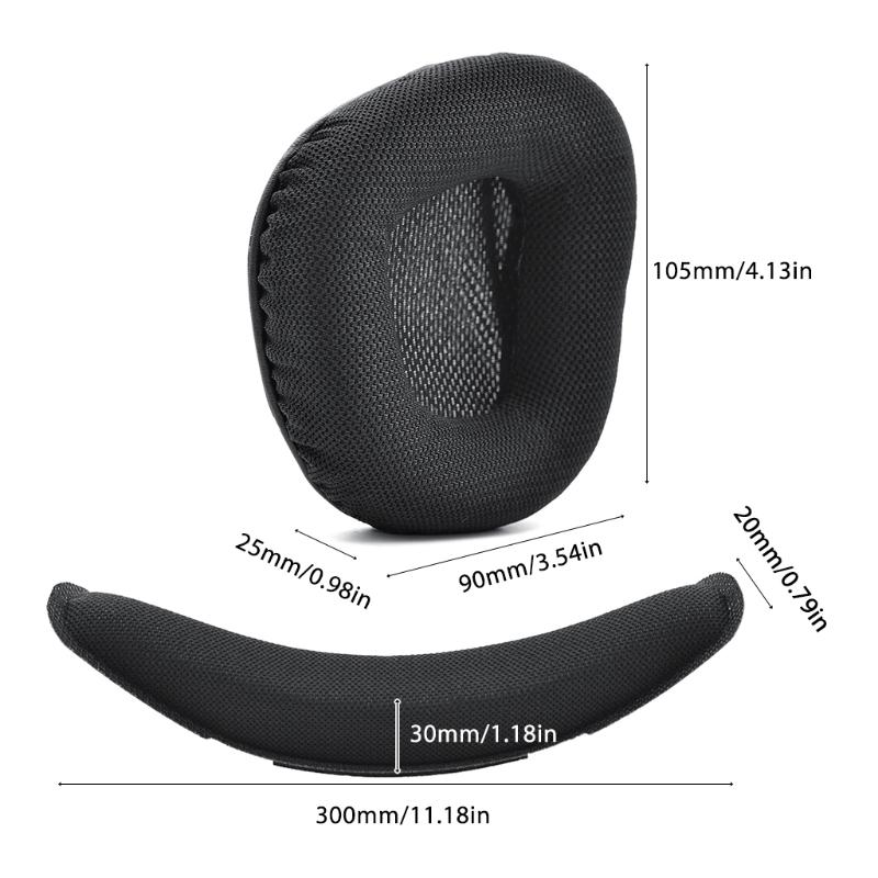 Replacement EarPads Ear Cushions for Corsair VOID PRO RGB Gaming Headphone CORSAIR VOID PRO RGB USB Premium Gaming Headset 7.