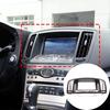 Carbon ABS Navigation Screen Air Vent Cover Trim For Infiniti G Series G37 07-13